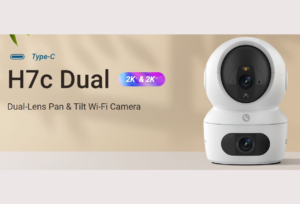 Hikvision Camera- Dual lens, Pan-Tilt Wifi Camera