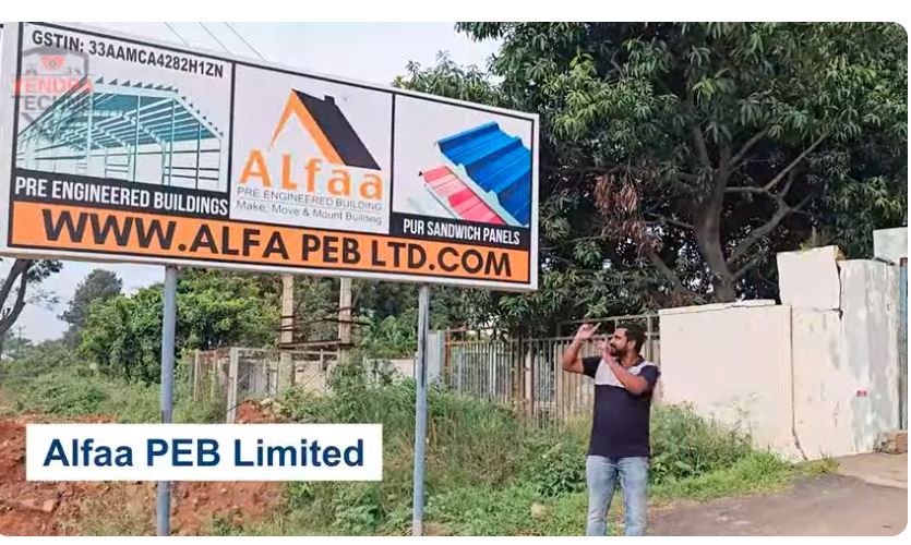 Alfa PEB manufacturing facility interior