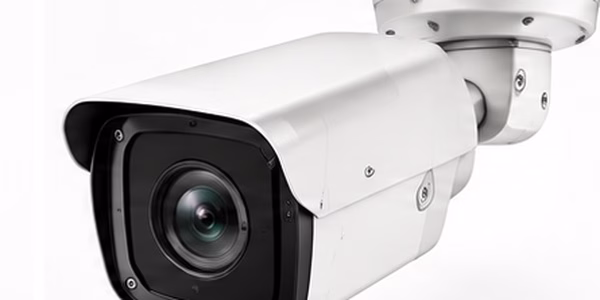 Outdoor bullet CCTV camera for factory gates and perimeter