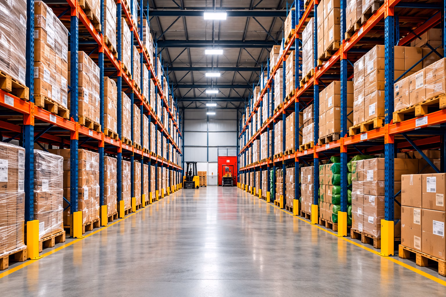 Warehouse storing high-value and specialised goods