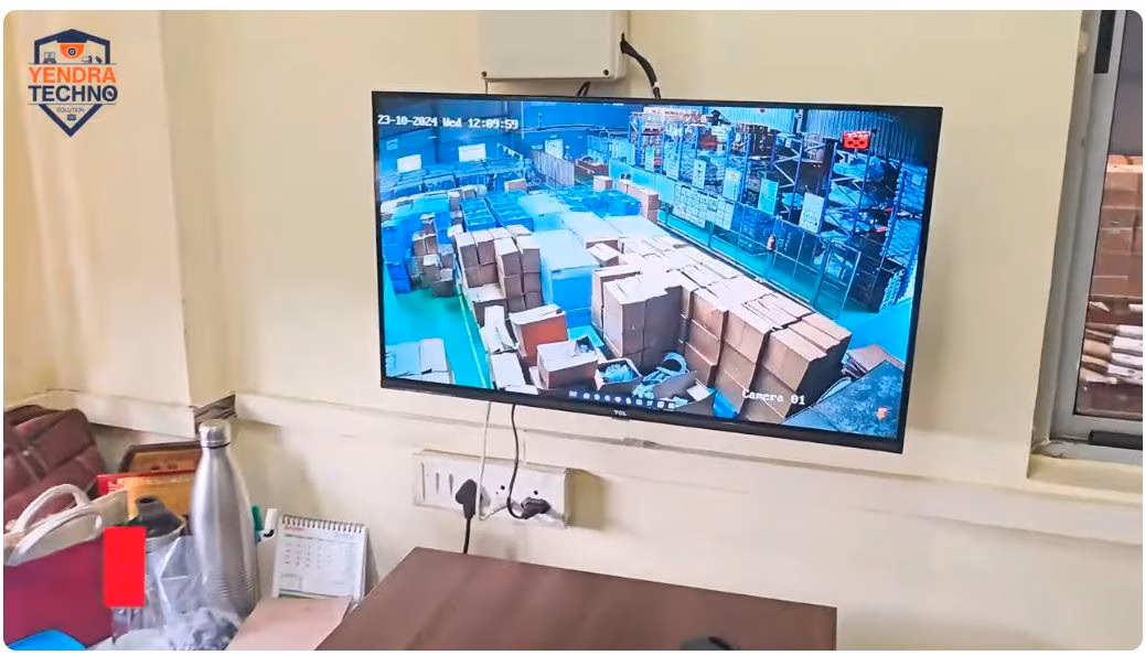 Live monitoring of IP cameras